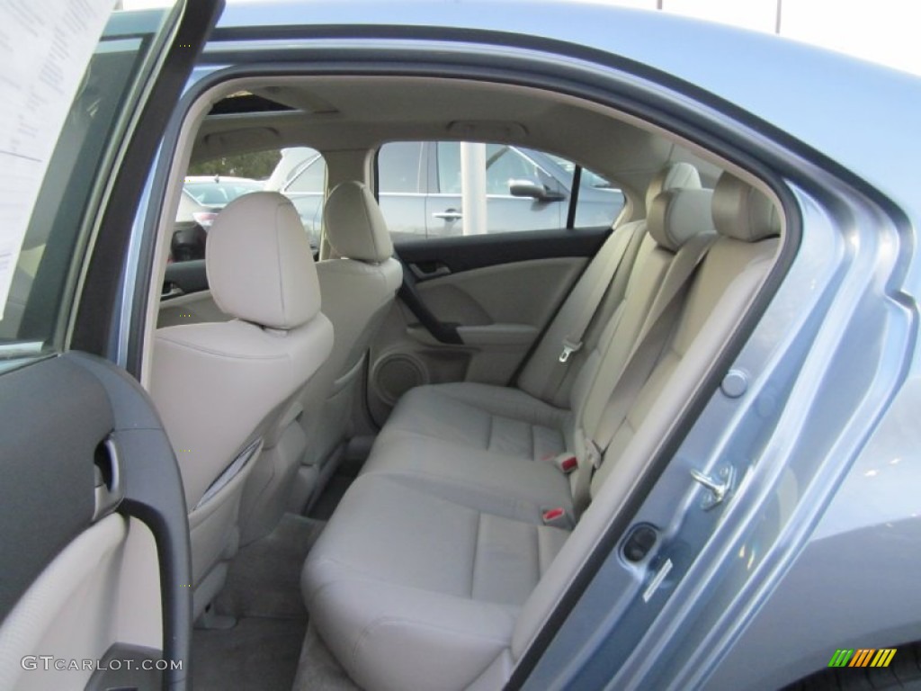 2009 TSX Sedan - Glacier Blue Metallic / Taupe photo #9