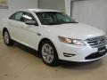 2012 White Platinum Tri-Coat Ford Taurus Limited  photo #3