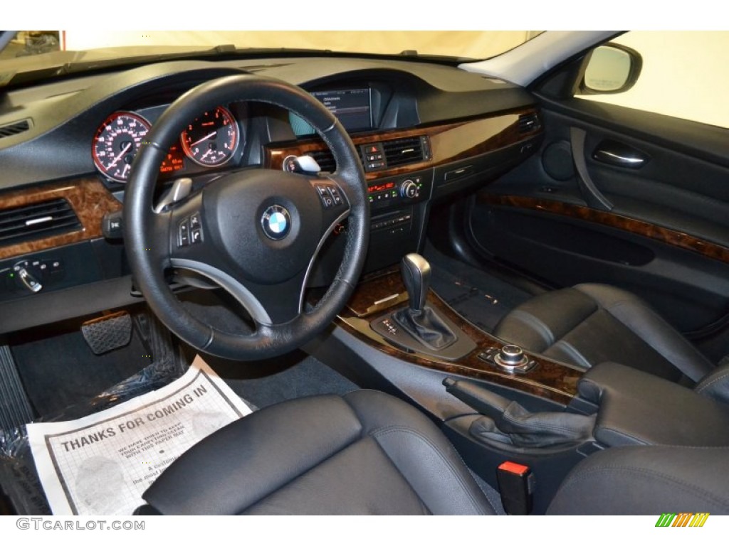 2009 3 Series 335i Sedan - Space Grey Metallic / Black photo #11