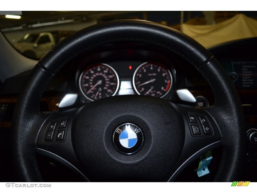 2009 3 Series 335i Sedan - Space Grey Metallic / Black photo #20