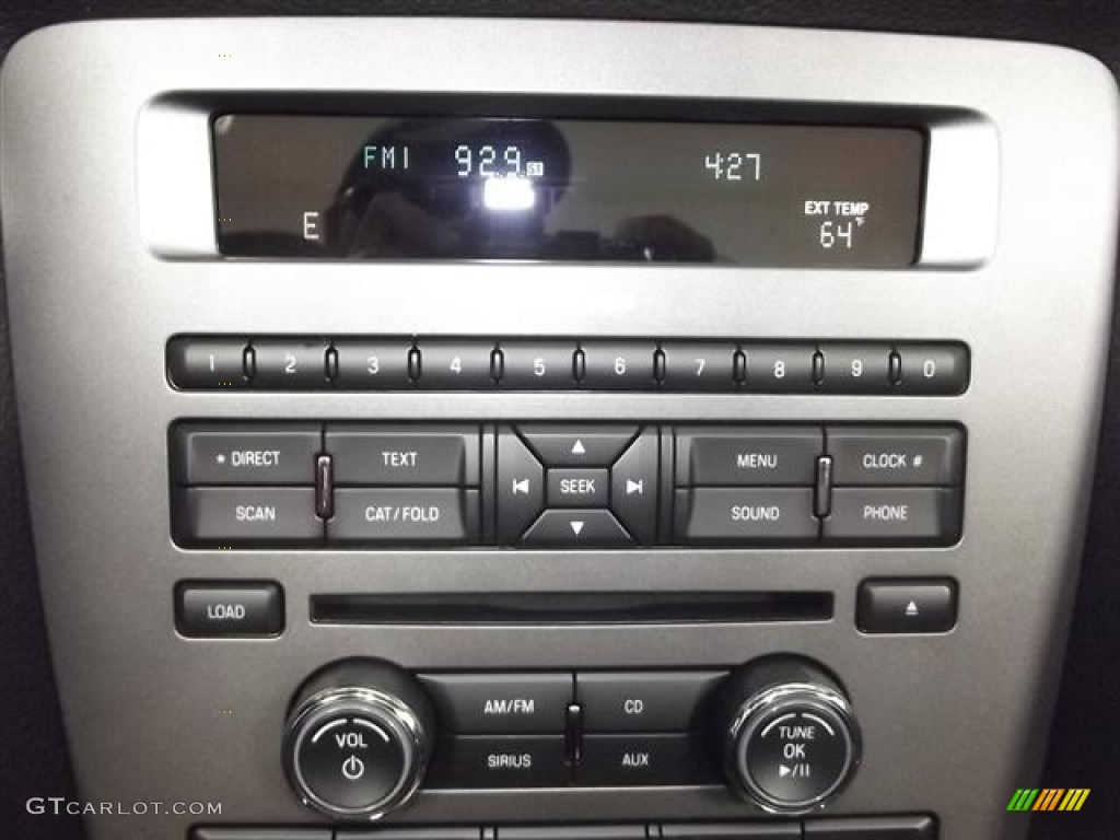 2012 Ford Mustang V6 Premium Convertible Controls Photo #60126740