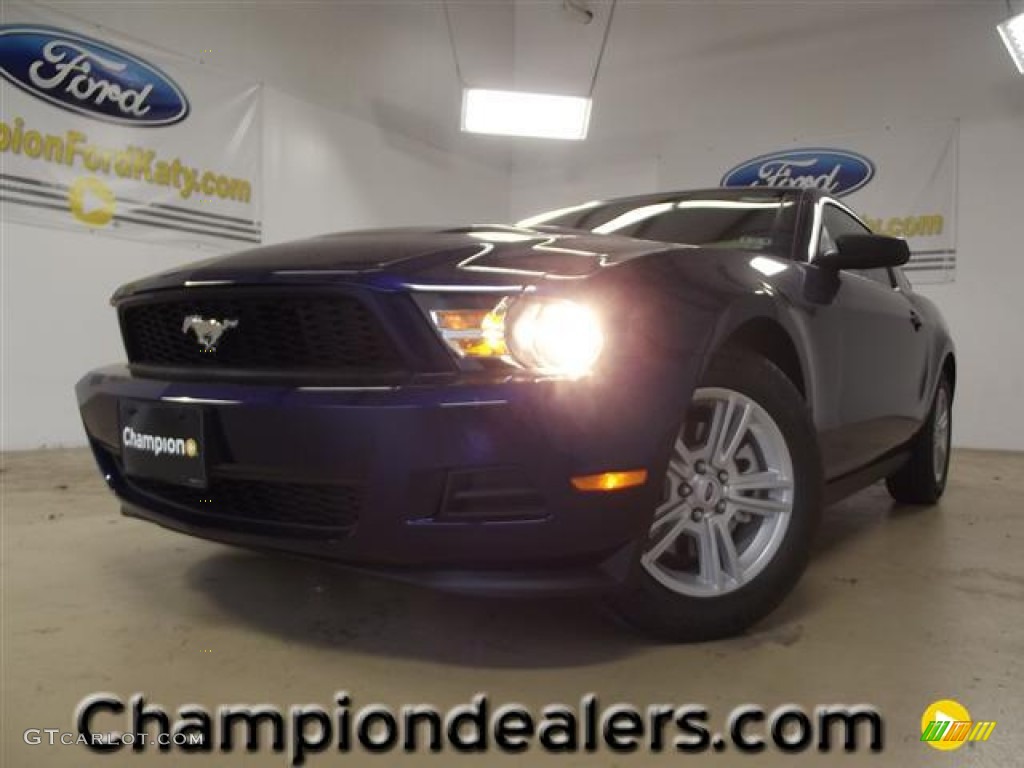 2012 Mustang V6 Coupe - Kona Blue Metallic / Charcoal Black photo #1