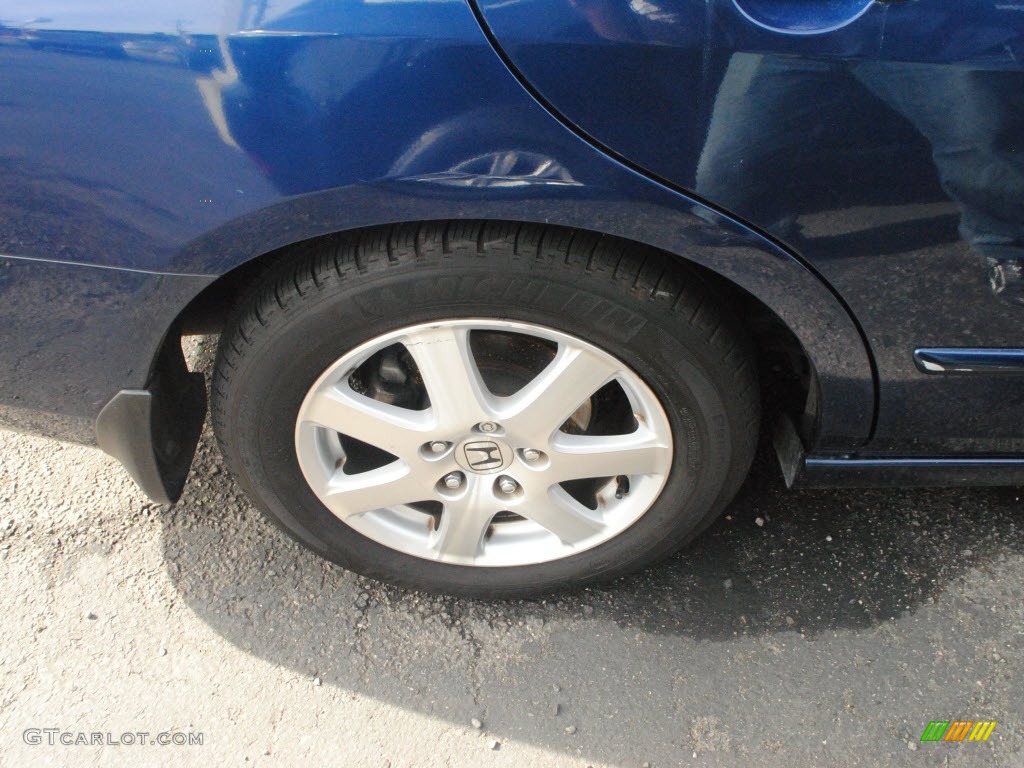 2005 Accord EX-L V6 Sedan - Eternal Blue Pearl / Gray photo #25