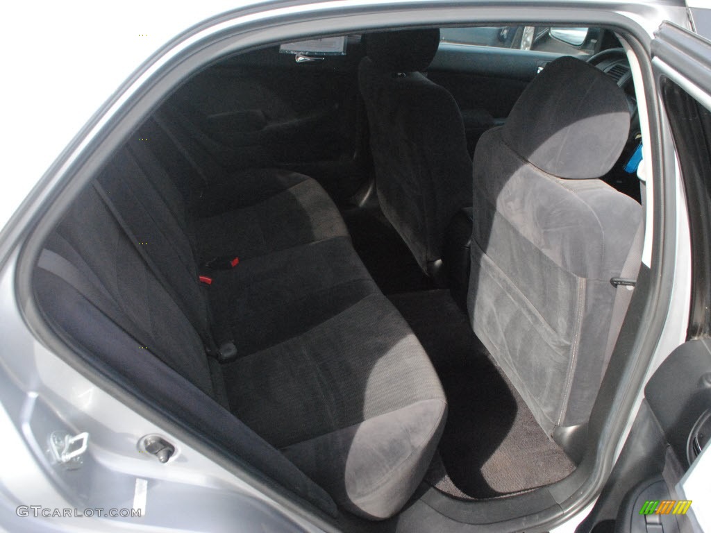 2003 Accord LX Sedan - Satin Silver Metallic / Black photo #5