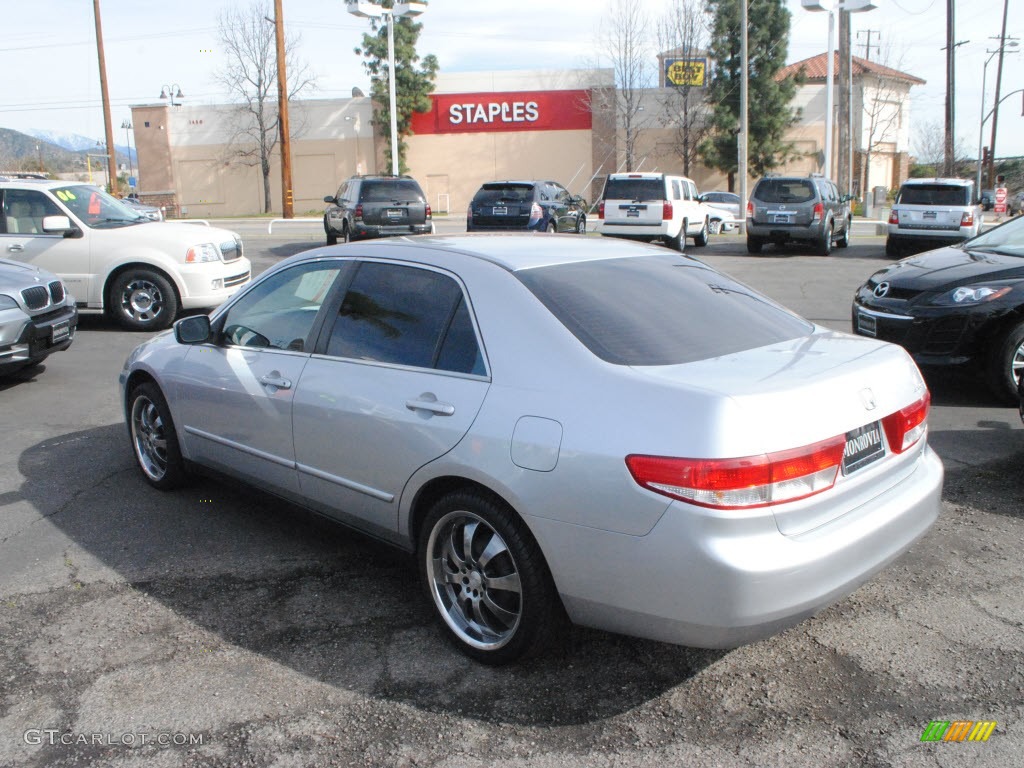 2003 Accord LX Sedan - Satin Silver Metallic / Black photo #10
