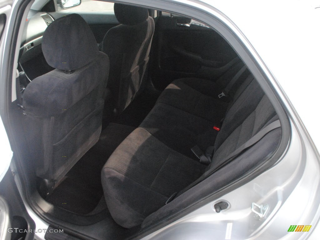 2003 Accord LX Sedan - Satin Silver Metallic / Black photo #12