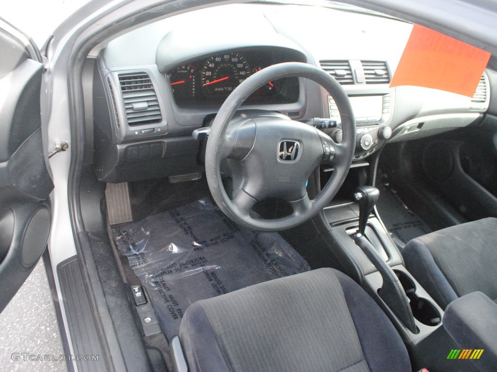 2003 Accord LX Sedan - Satin Silver Metallic / Black photo #14