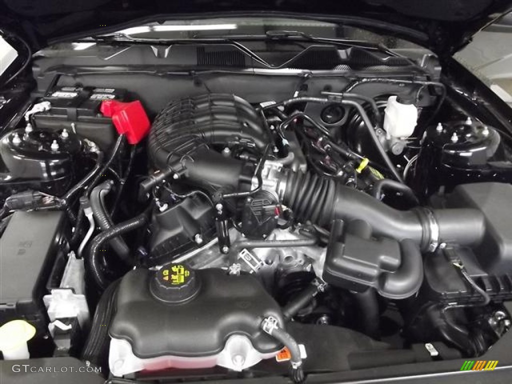 2012 Ford Mustang V6 Premium Coupe 3.7 Liter DOHC 24-Valve Ti-VCT V6 Engine Photo #60128089