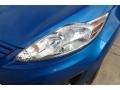 2011 Blue Flame Metallic Ford Fiesta S Sedan  photo #9