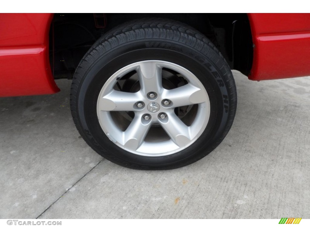 2007 Ram 1500 Lone Star Edition Quad Cab - Flame Red / Medium Slate Gray photo #12