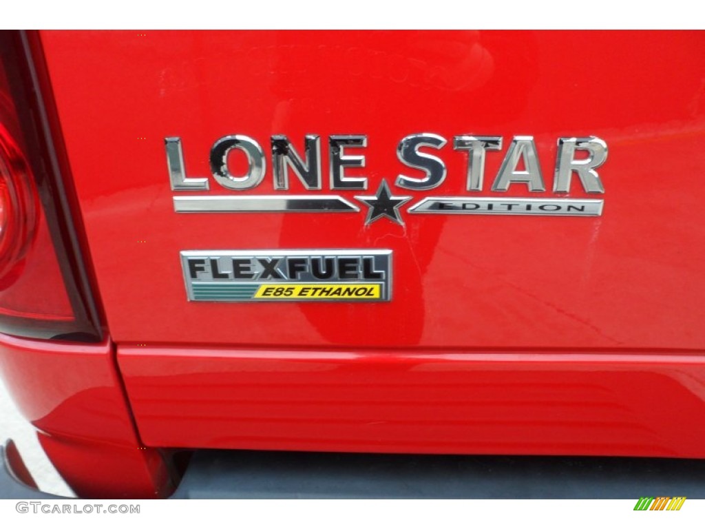 2007 Ram 1500 Lone Star Edition Quad Cab - Flame Red / Medium Slate Gray photo #21