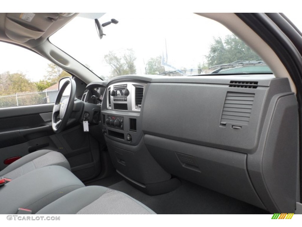 2007 Ram 1500 Lone Star Edition Quad Cab - Flame Red / Medium Slate Gray photo #26