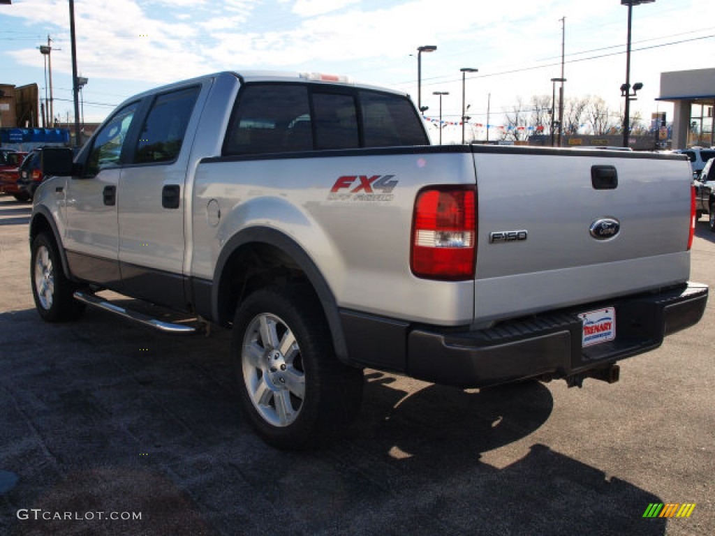 2006 F150 FX4 SuperCrew 4x4 - Silver Metallic / Medium/Dark Flint photo #3