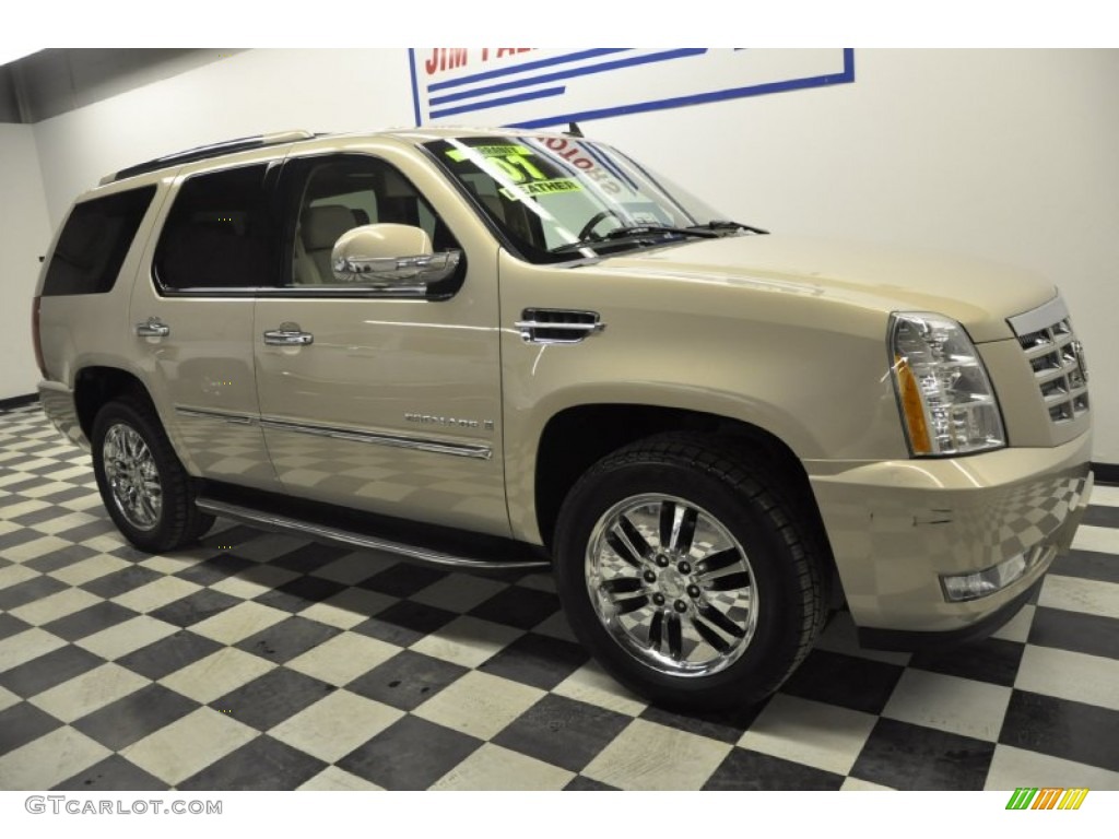 2007 Escalade  - Gold Mist / Cocoa/Light Cashmere photo #49