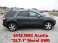 2012 Cyber Gray Metallic GMC Acadia SLT AWD  photo #1