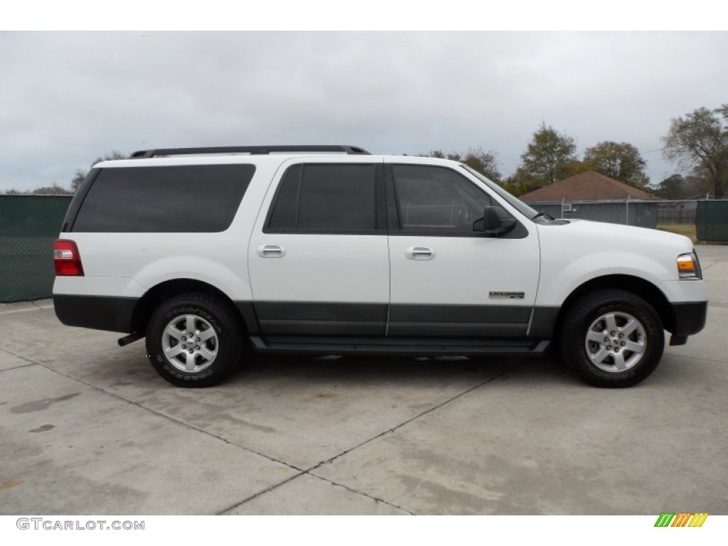 Oxford White 2007 Ford Expedition EL XLT Exterior Photo #60133455
