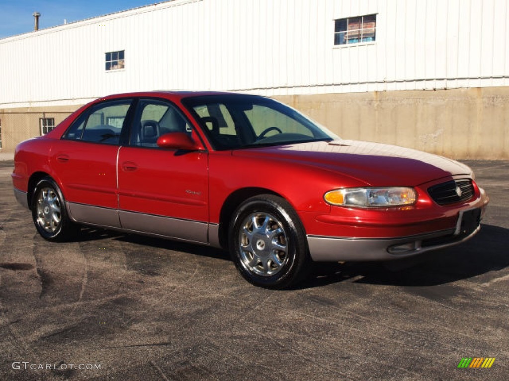 1999 Regal GS - Dark Carmine Red Metallic / Medium Gray photo #1