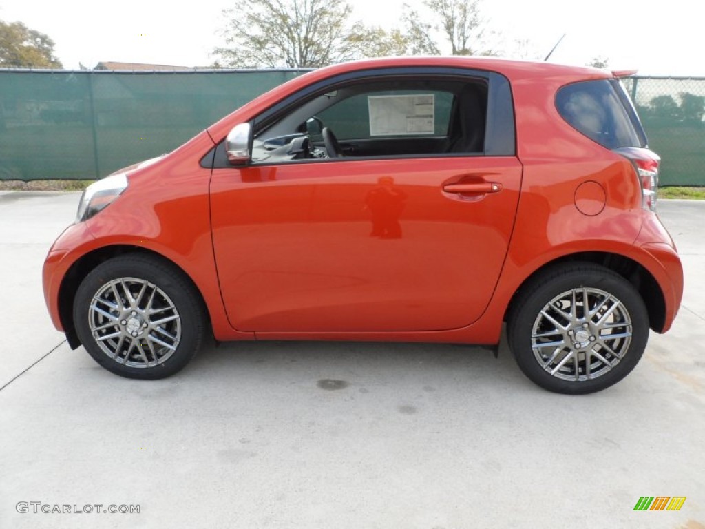 Hot Lava 2012 Scion iQ Standard iQ Model Exterior Photo #60134154