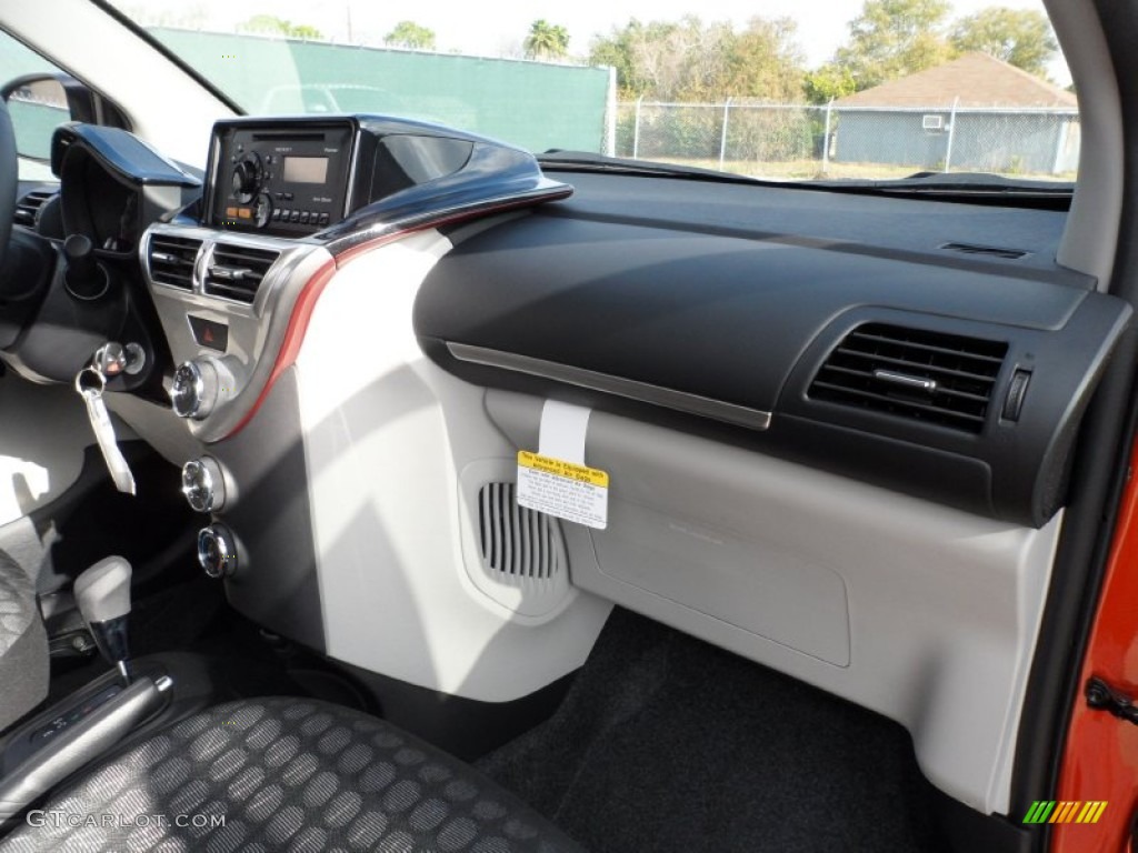 2012 Scion iQ Standard iQ Model Dark Gray Dashboard Photo #60134259