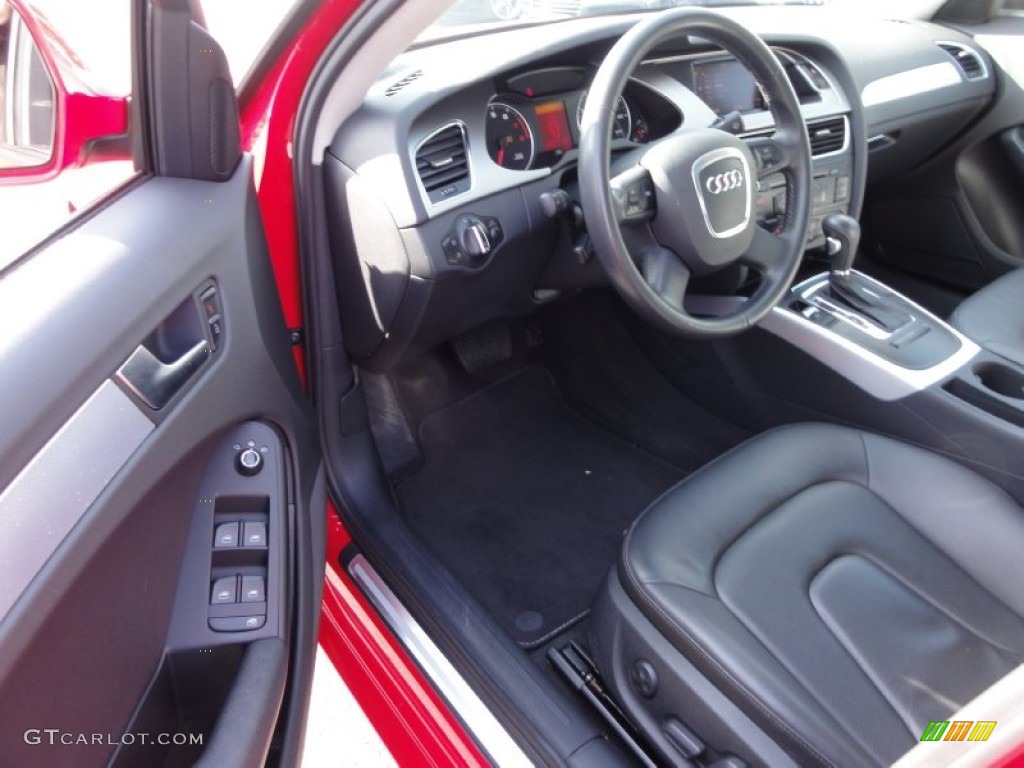 2009 A4 2.0T Premium quattro Sedan - Brilliant Red / Black photo #13