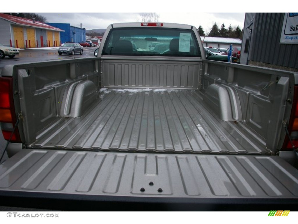 2002 Silverado 1500 Work Truck Regular Cab 4x4 - Light Pewter Metallic / Graphite Gray photo #11