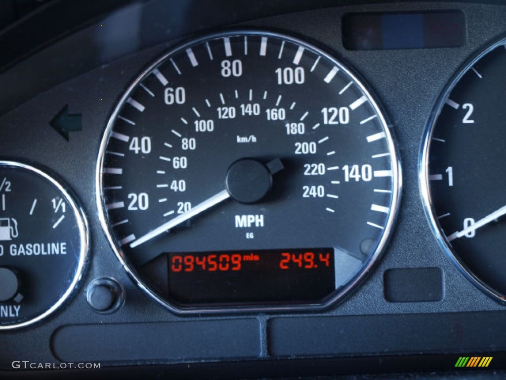2001 Z3 2.5i Roadster - Steel Grey Metallic / Black photo #6