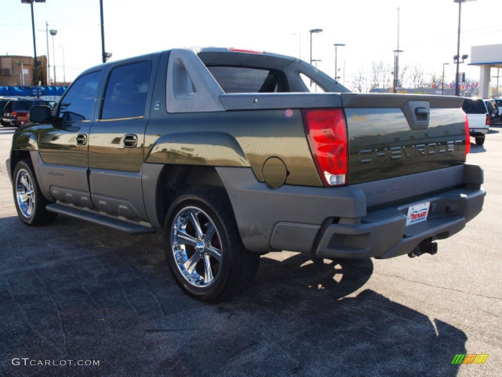 2002 Avalanche The North Face Edition 4x4 - Medium Sage Green Metallic / Cedar Green/Graphite photo #3