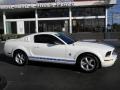 2007 Performance White Ford Mustang V6 Premium Coupe  photo #10