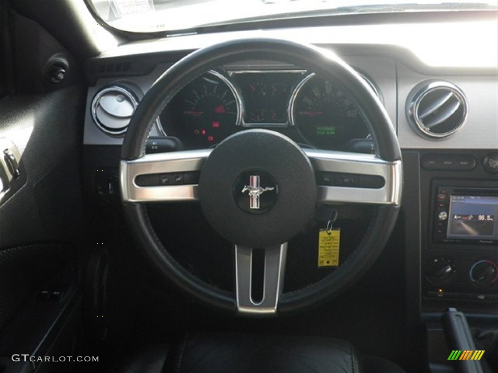 2007 Mustang V6 Premium Coupe - Performance White / Dark Charcoal photo #13