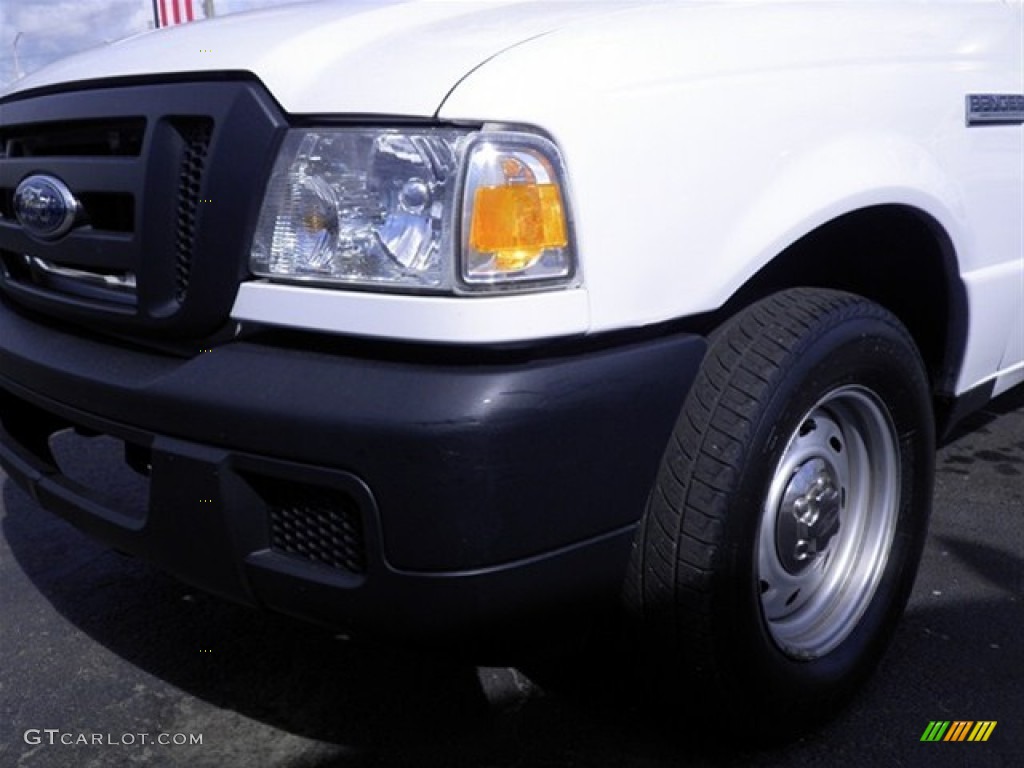 2006 Ranger XL Regular Cab - Oxford White / Medium Dark Flint photo #4