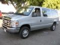 2010 Ingot Silver Metallic Ford E Series Van E350 XLT Passenger  photo #3