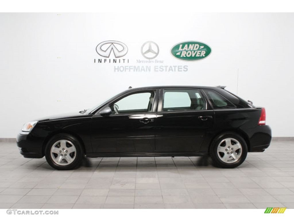 2005 Malibu Maxx LT Wagon - Black / Gray photo #2