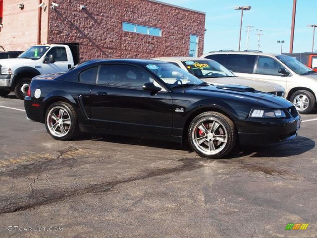 Black 2001 Ford Mustang Bullitt Coupe Exterior Photo #60139626