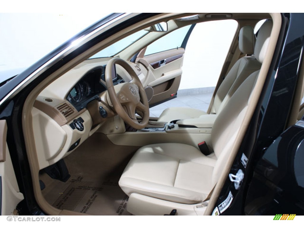 Savanna/Cashmere Interior 2008 Mercedes-Benz C 300 4Matic Sport Photo #60139755