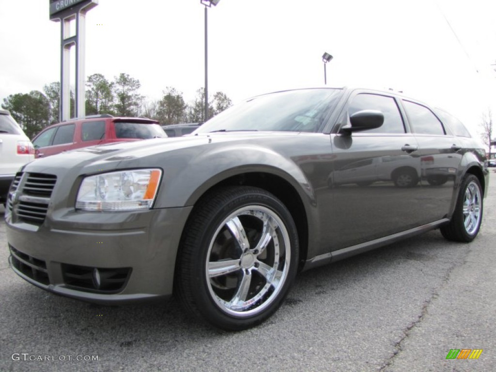 2008 Magnum  - Dark Titanium Metallic / Dark Khaki/Light Graystone photo #3