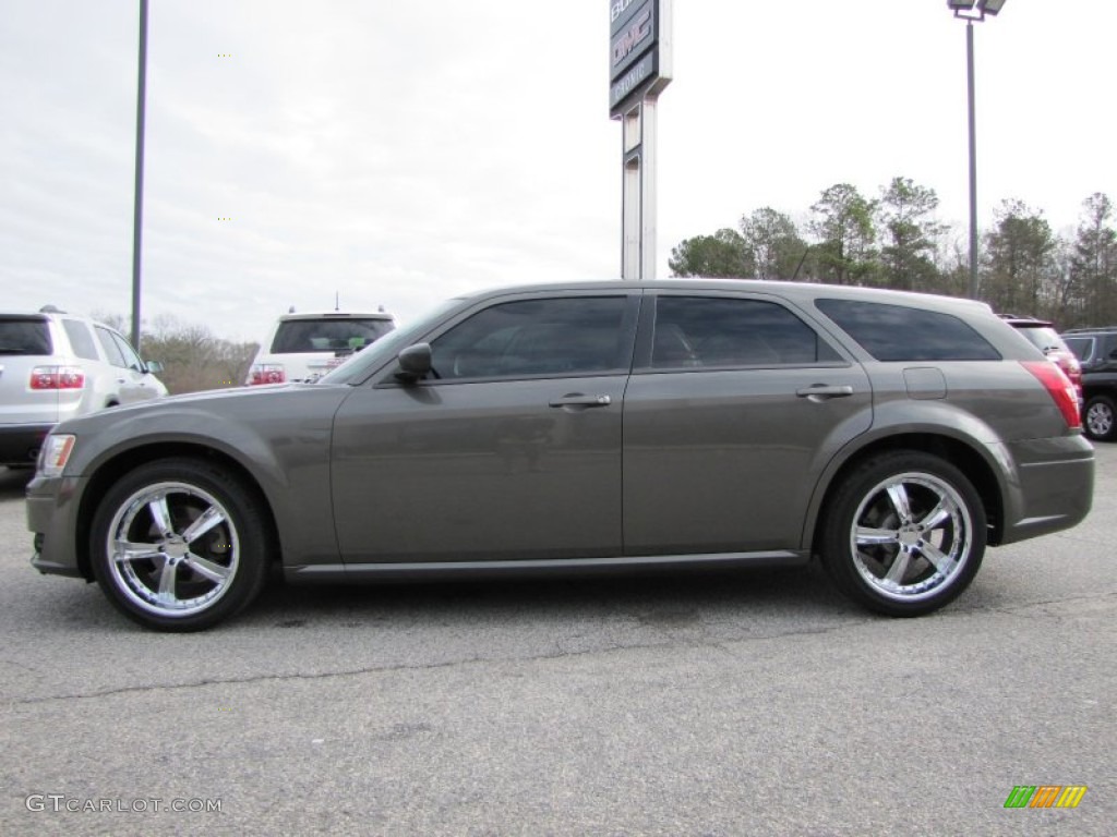 2008 Magnum  - Dark Titanium Metallic / Dark Khaki/Light Graystone photo #4