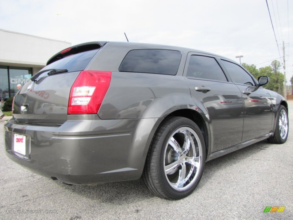 2008 Magnum  - Dark Titanium Metallic / Dark Khaki/Light Graystone photo #7