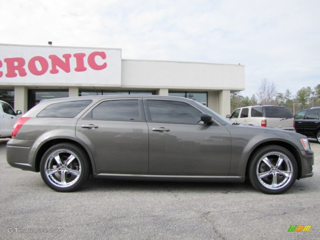 2008 Magnum  - Dark Titanium Metallic / Dark Khaki/Light Graystone photo #8