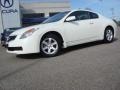 2009 Winter Frost Pearl Nissan Altima 2.5 S Coupe  photo #2