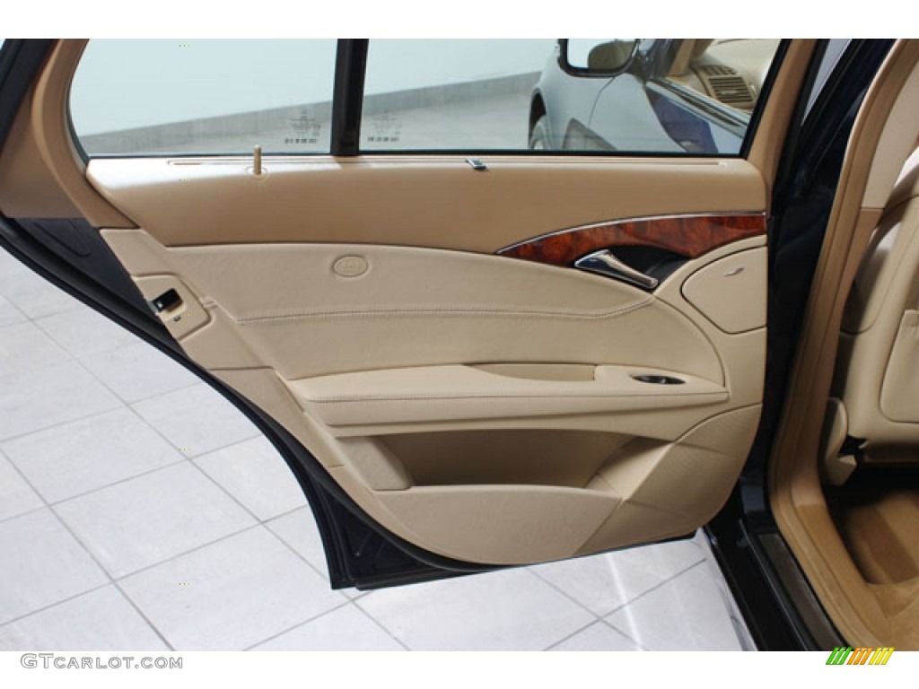 2007 Mercedes-Benz E 350 4Matic Wagon Cashmere Door Panel Photo #60140814