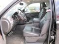 Ebony 2010 GMC Sierra 1500 Denali Crew Cab Interior Color