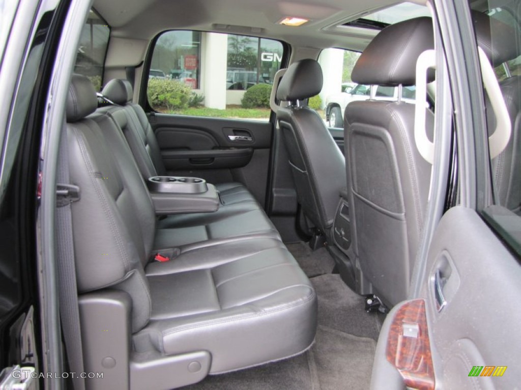 Ebony Interior 2010 GMC Sierra 1500 Denali Crew Cab Photo #60141005