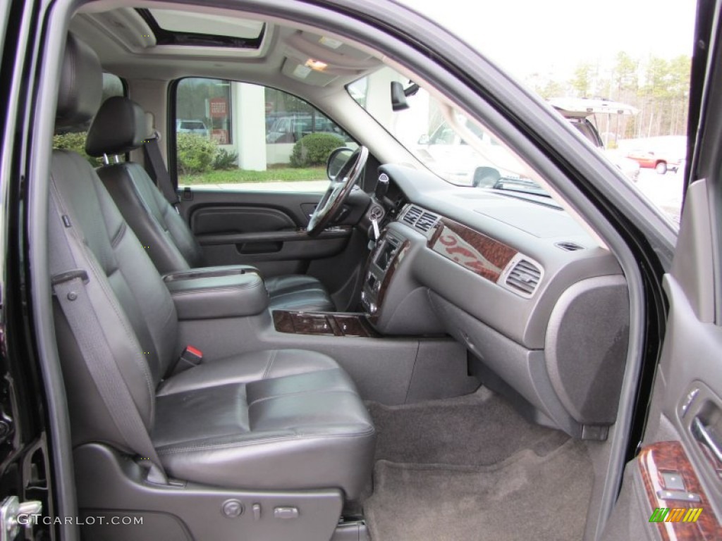 Ebony Interior 2010 GMC Sierra 1500 Denali Crew Cab Photo #60141013