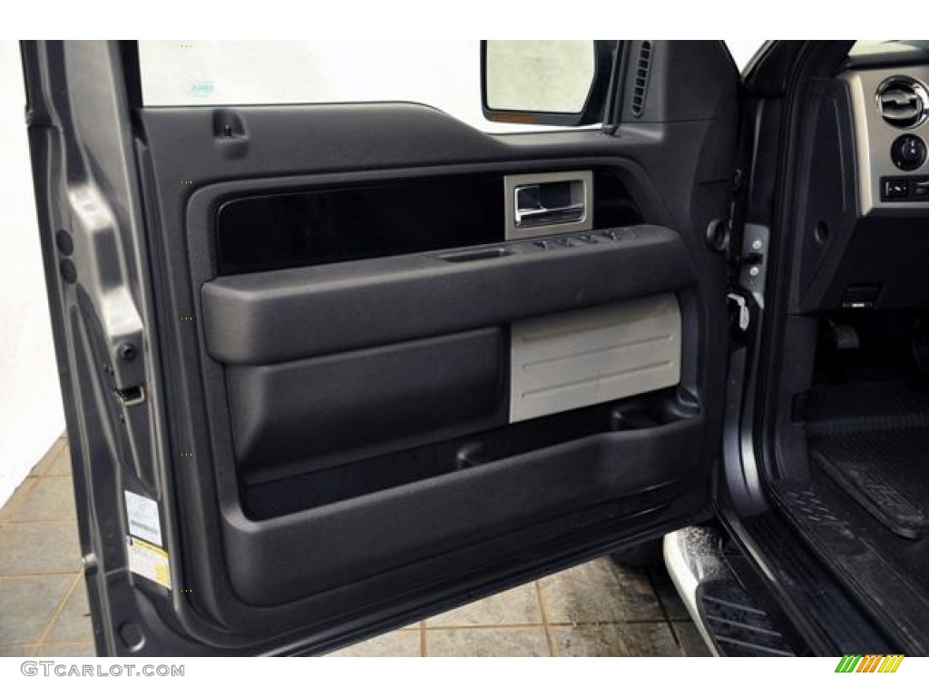 2010 F150 FX4 SuperCrew 4x4 - Sterling Grey Metallic / Black photo #25