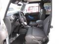 Black with Polar White Accents/Orange Stitching Interior Photo for 2012 Jeep Wrangler #60141867