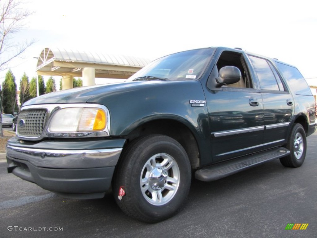 Dark Highland Green Metallic 2001 Ford Expedition XLT Exterior Photo #60143232