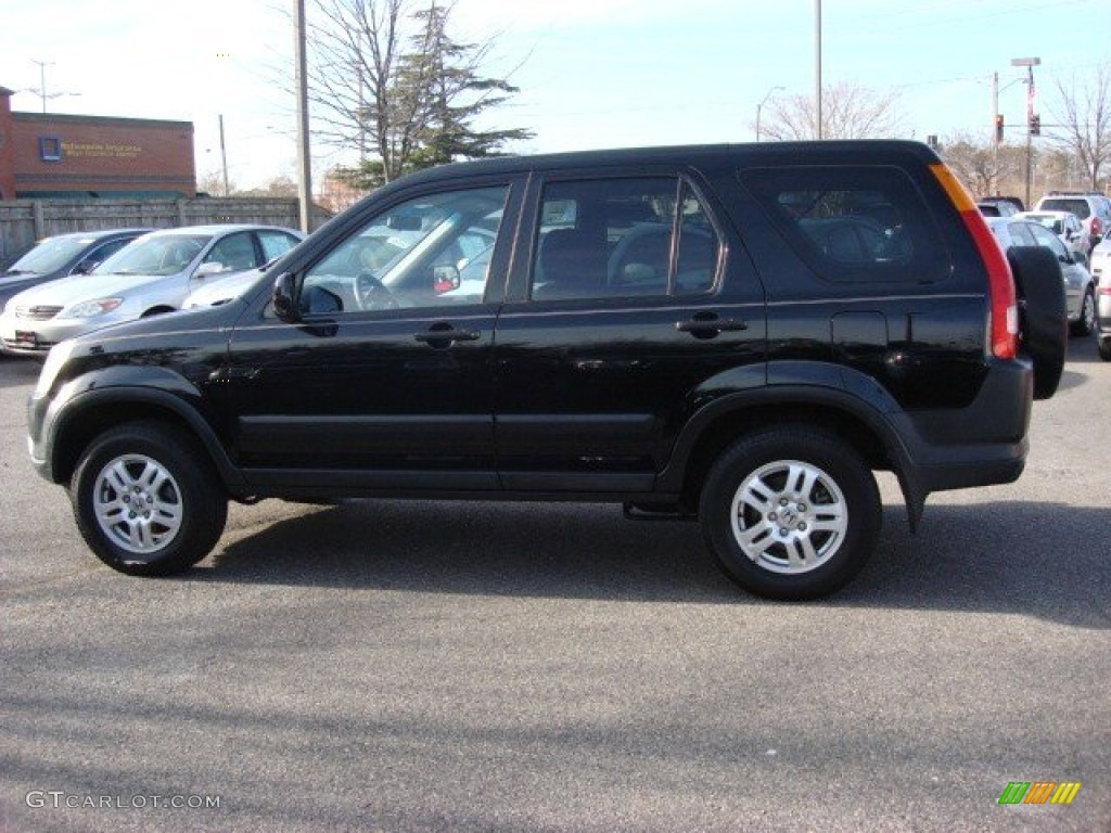 2003 CR-V EX 4WD - Nighthawk Black Pearl / Black photo #6