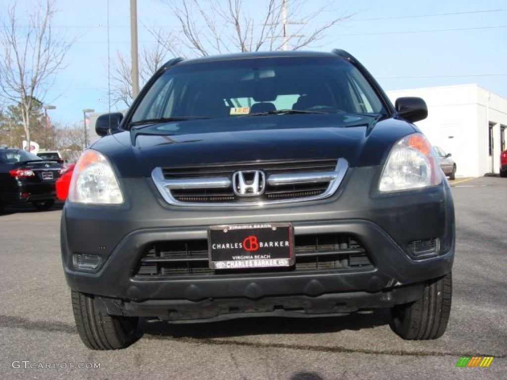 2003 CR-V EX 4WD - Nighthawk Black Pearl / Black photo #8