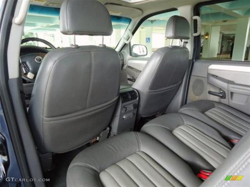 Dark Graphite Interior 2002 Mercury Mountaineer AWD Photo #60143685