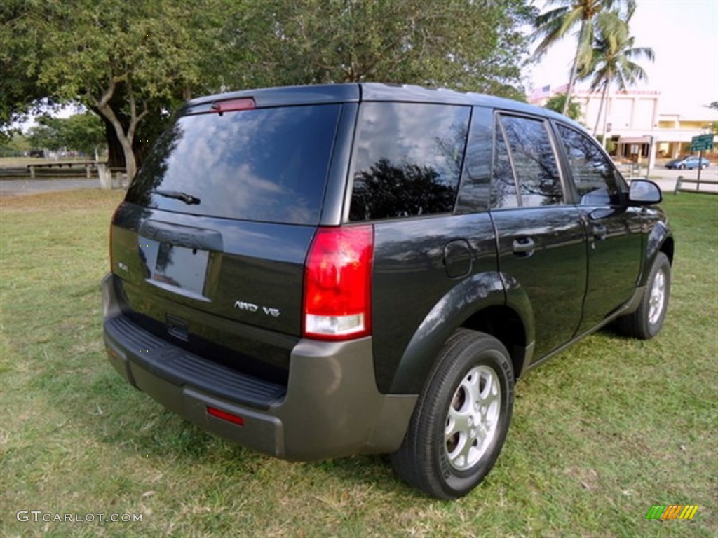 2002 VUE V6 AWD - Black Silver / Light Tan photo #5